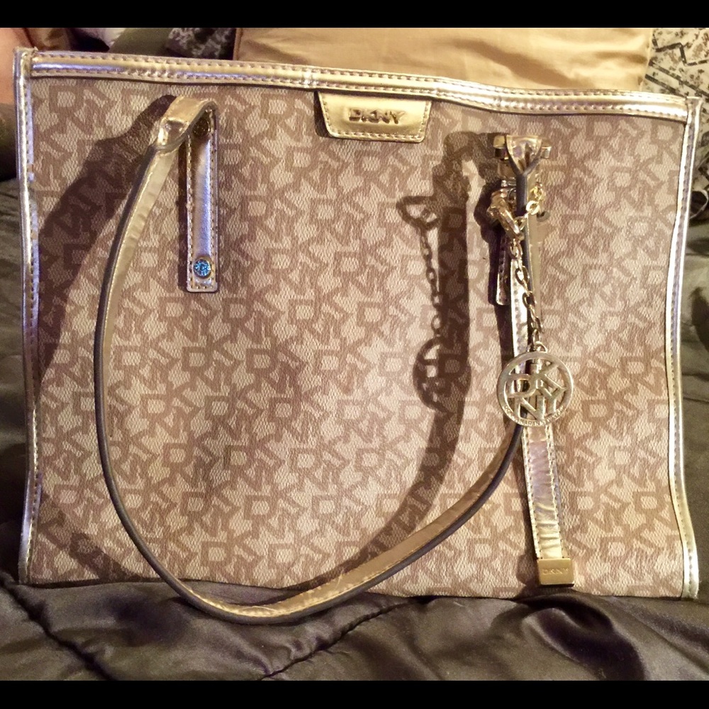DKNY Gold Purse